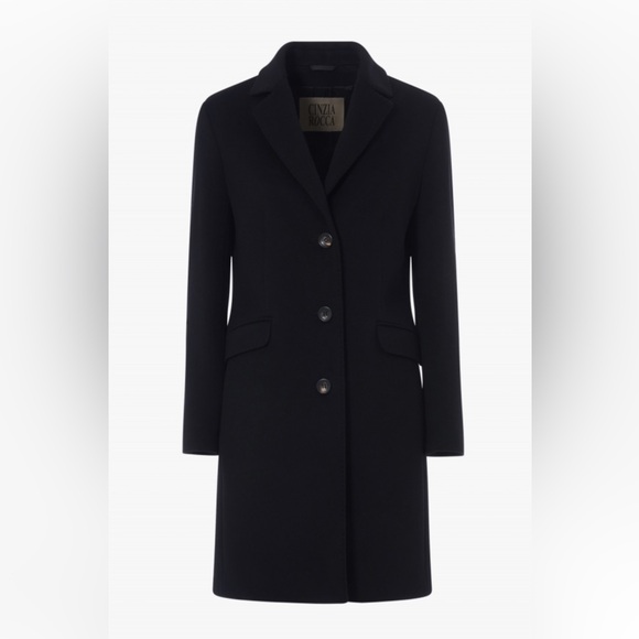 Cinzia Rocca Icons Jackets & Blazers - Cinzia Rocco Elegant Black Women's Coat
